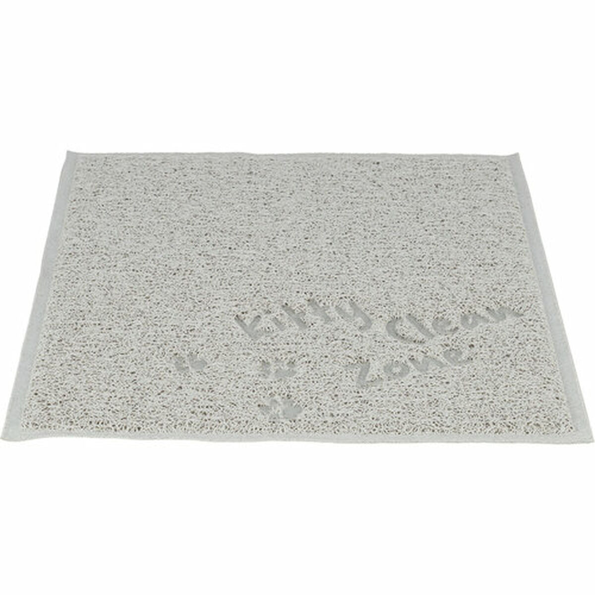 Cat Litter Tray Mat Trixie Light grey PVC 37 × 45 cm Sandpit-5