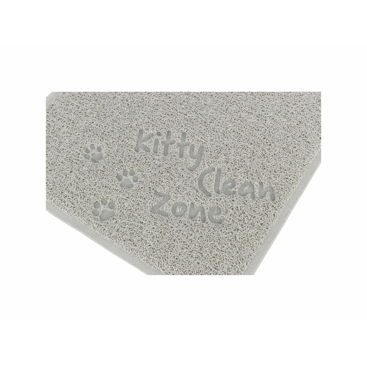 Cat Litter Tray Mat Trixie Light grey PVC 37 × 45 cm Sandpit-2