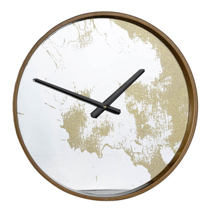Gold Dust 14" Modern Round Wall Clock-2