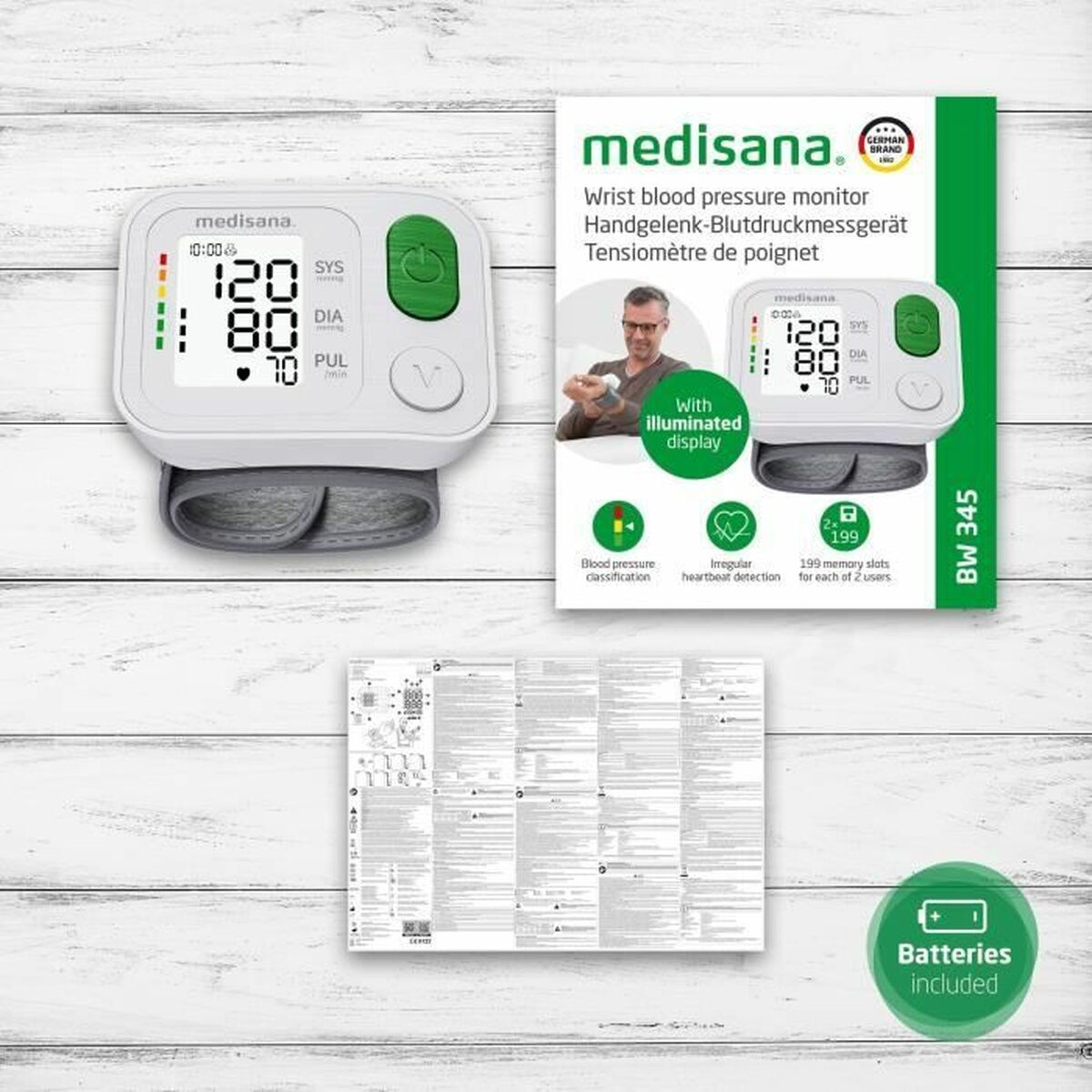 Arm Blood Pressure Monitor Medisana-2