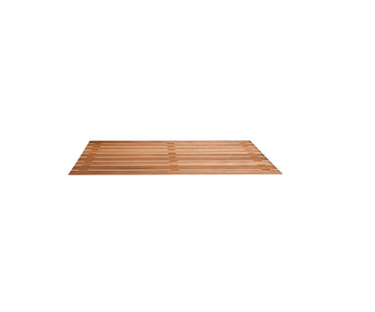 20" Premium Teak Shower Bath Mat-4