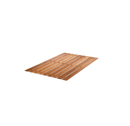 20" Premium Teak Shower Bath Mat-5