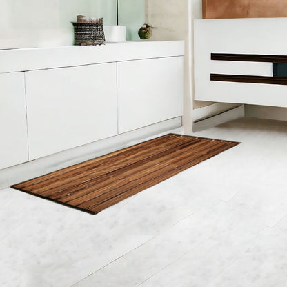 32" Premium Teak Shower Bath Mat-1