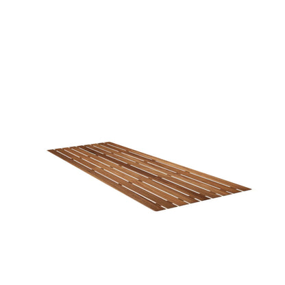 32" Premium Teak Shower Bath Mat-3