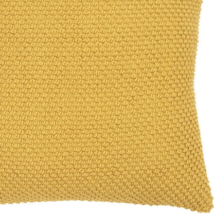20" Gold Cotton Throw Pillow-2
