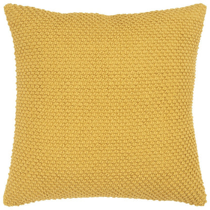 20" Gold Cotton Throw Pillow-3