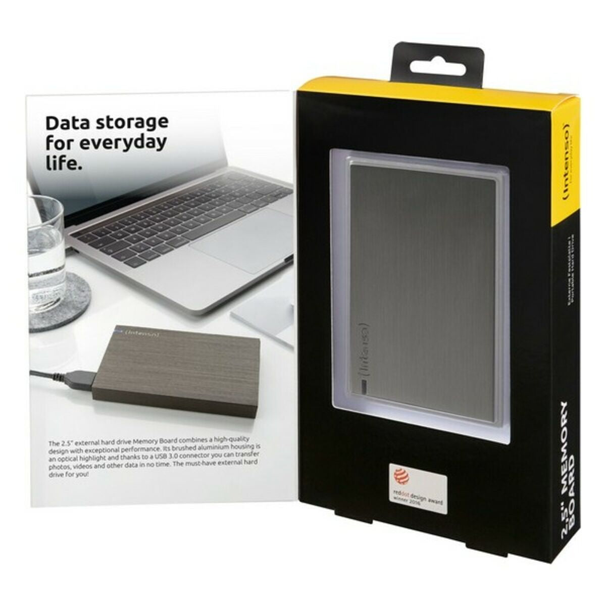External Hard Drive INTENSO 6028680 HDD 2 TB USB 3.0-3