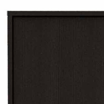 79" Modern Black Pantry Cabinet with Five Shelves-3