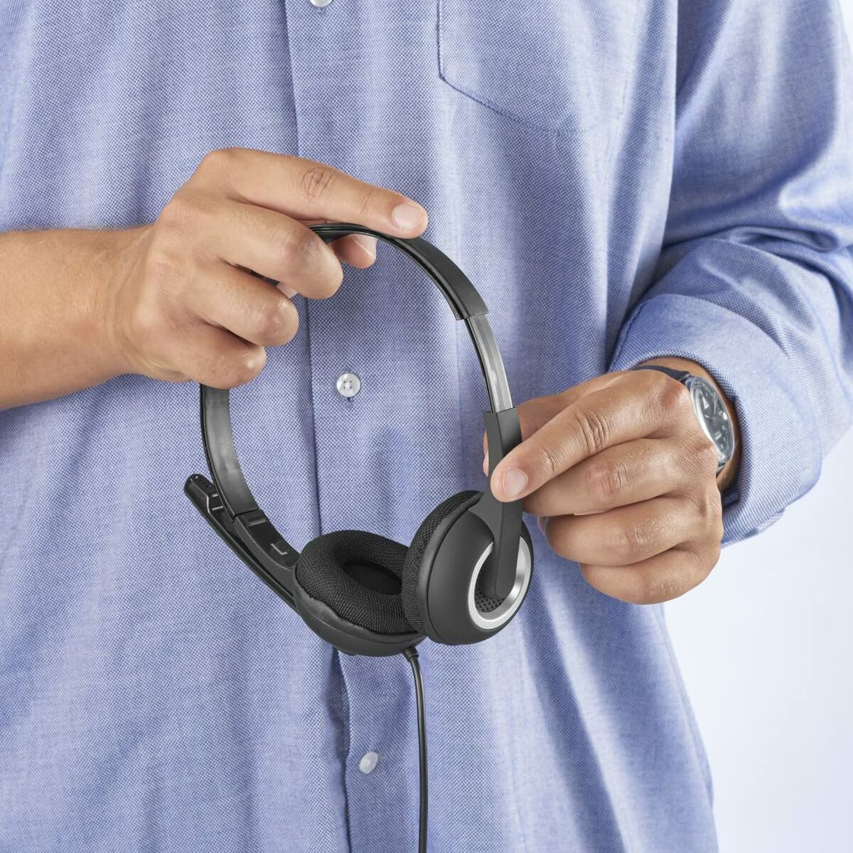 Gaming Headset with Microphone Hama 00139932 Black-2