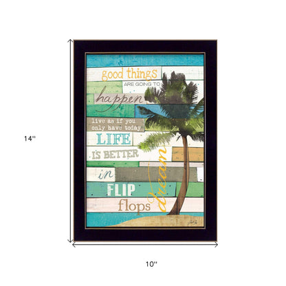 Good Things 1 Black Framed Print Wall Art-5