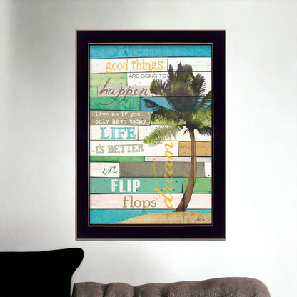 Good Things 1 Black Framed Print Wall Art-4