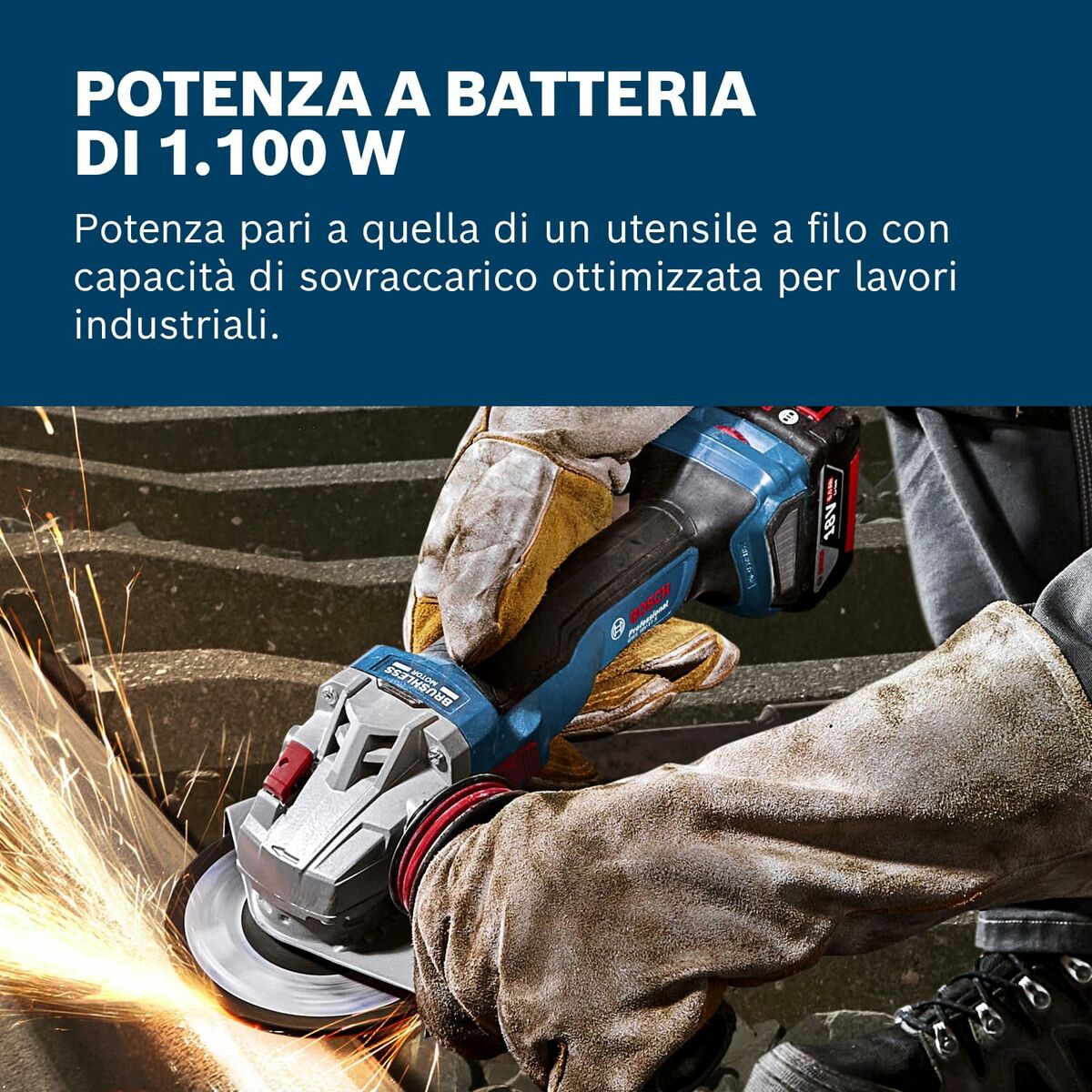 Angle grinder BOSCH GWS 1100 W-4