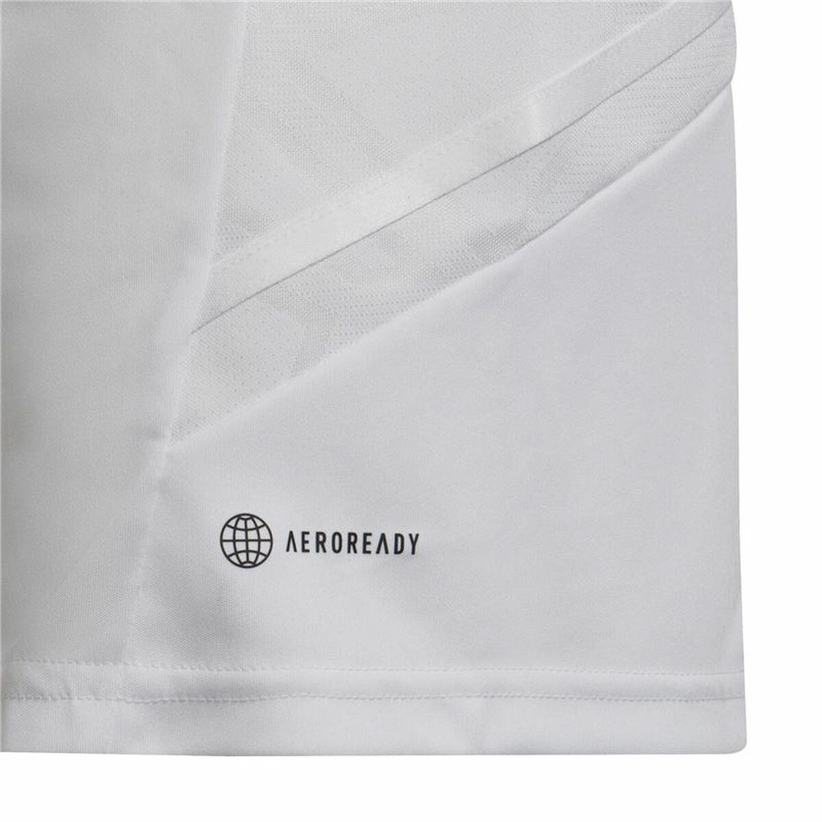 Children's Short Sleeved Football Shirt Adidas Con22 White-5