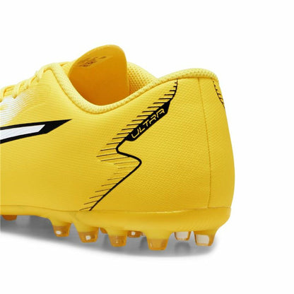 Adult's Football Boots Puma Ultra Play MG Yellow-1