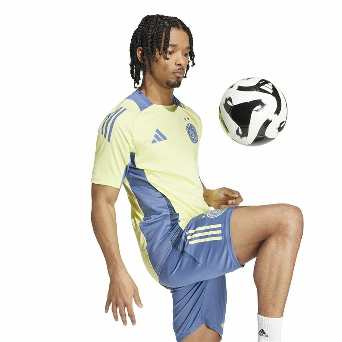 Football T-Shirt Adidas Ajax Amsterdam 24/25 Yellow-5