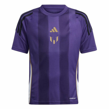 Football T-Shirt Adidas Messi Training Purple-0
