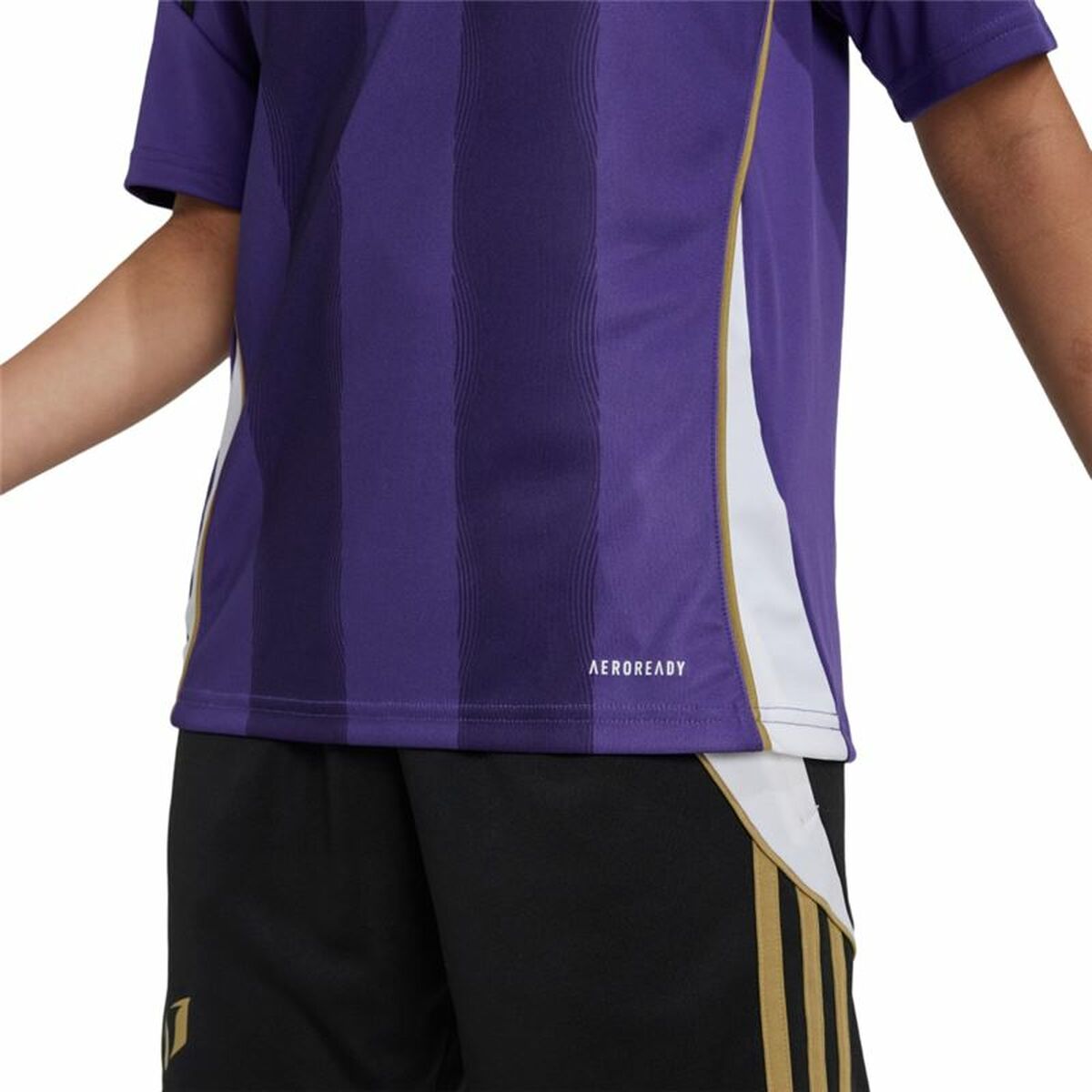 Football T-Shirt Adidas Messi Training Purple-5