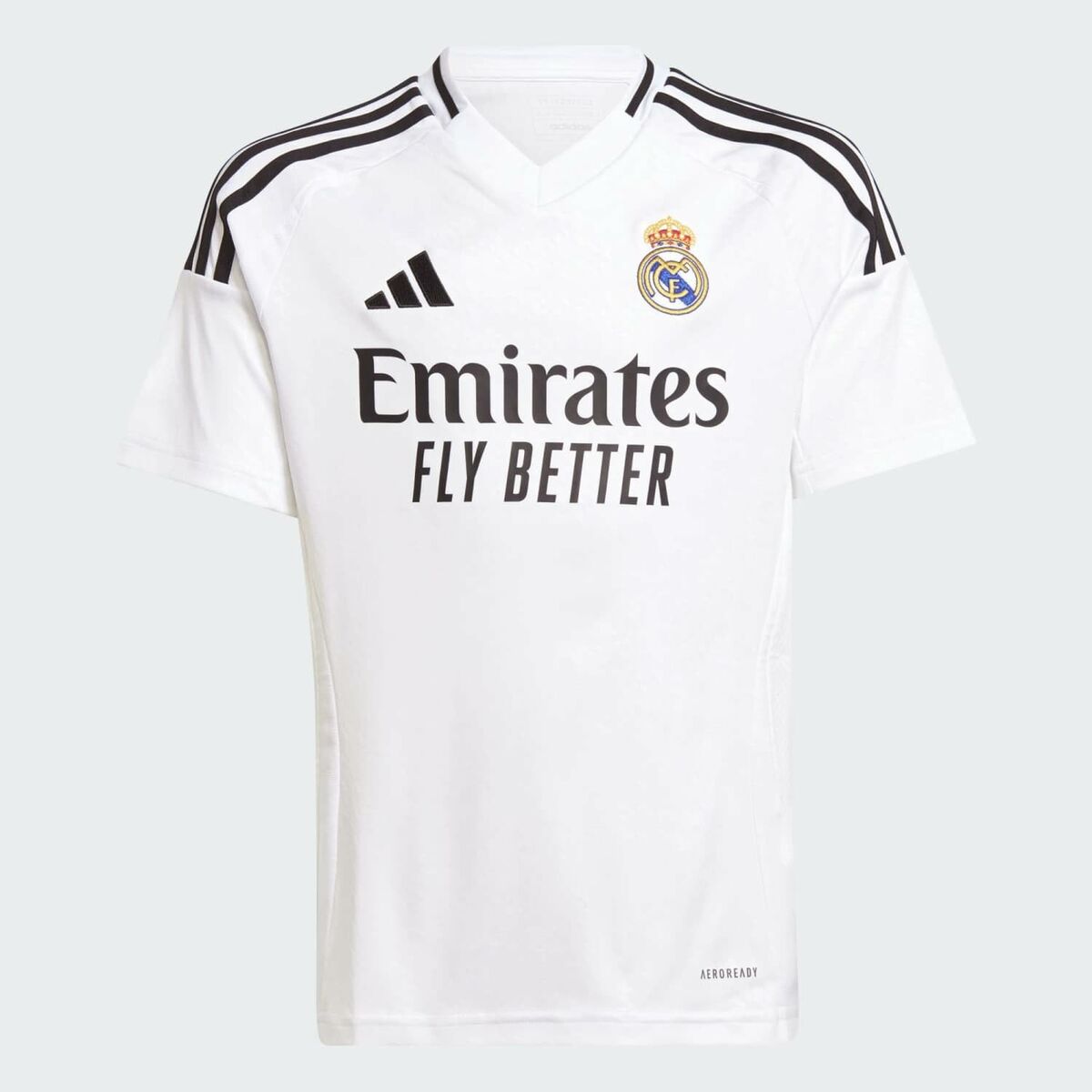 Football T-Shirt Adidas Real Madrid 24/25 White-5