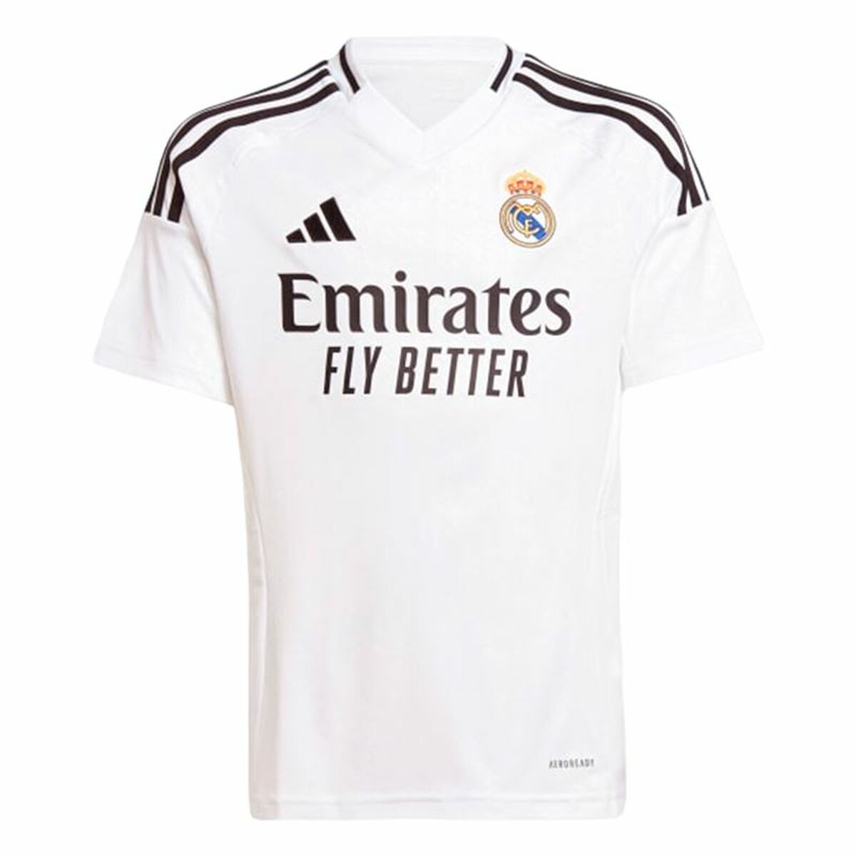 Football T-Shirt Adidas Real Madrid 24/25 White-0