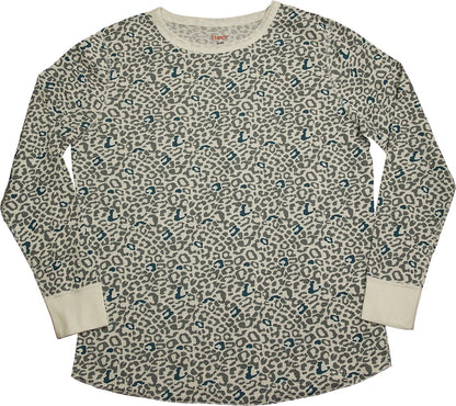 Hanes Women's X-Temp Thermal Underwear - Solids and Printed Long Sleeve Crew Top-7