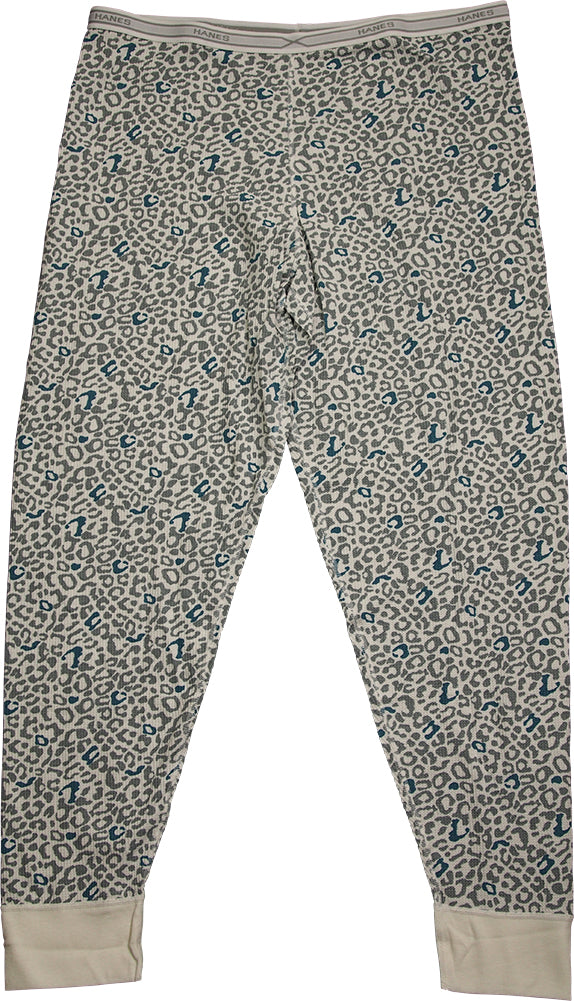 Hanes Women's X-Temp Thermal Underwear Pant - Solids and Printed Bottoms-4