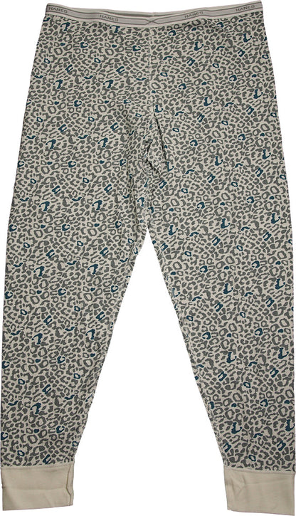 Hanes Women's X-Temp Thermal Underwear Pant - Solids and Printed Bottoms-4