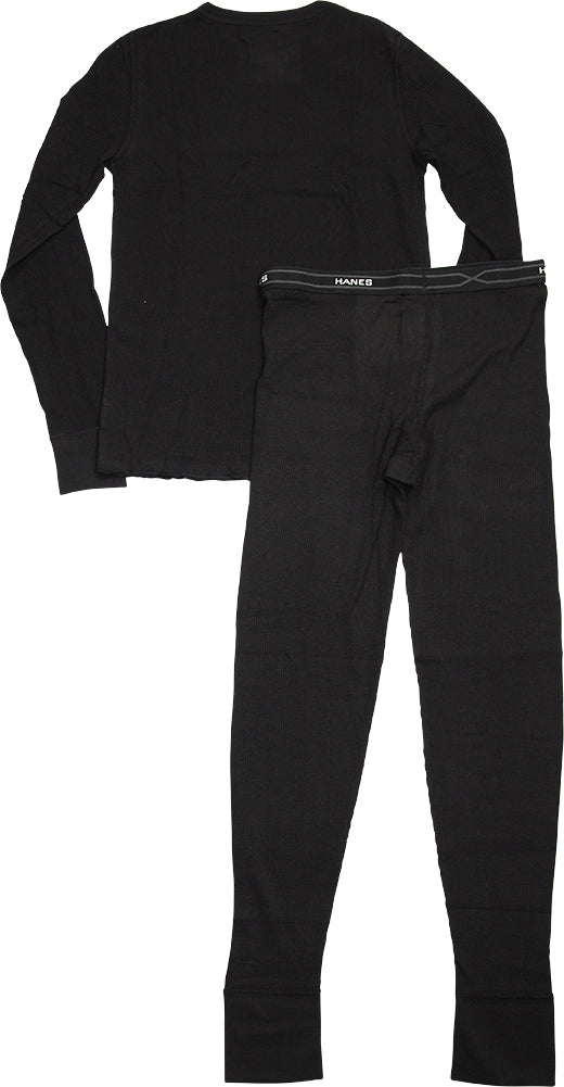 Hanes Boy's X-Temp Ultimate Thermal Underwear Preshrunk Sets Solid or Printed-4
