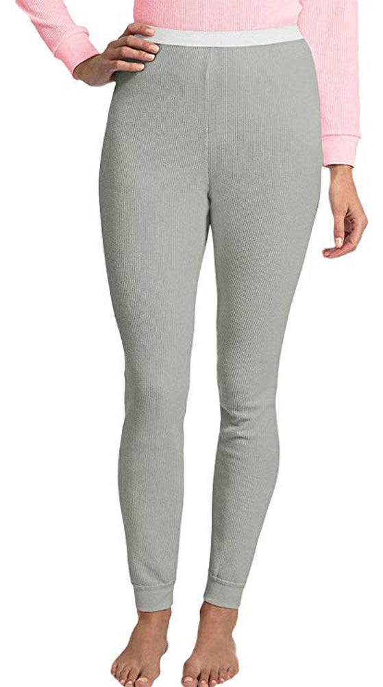 Hanes Women's X-Temp Thermal Underwear Pant - Solids and Printed Bottoms-7