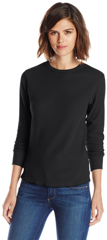 Hanes Women's Ultimate Thermal Underwear Long Sleeve Crew Top-5