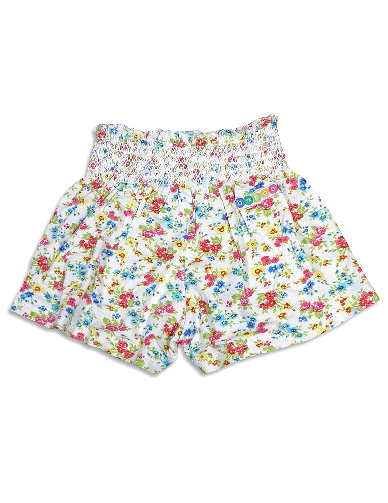 Bee Posh Toddler Little and Big Girls Cozy Pajama Lounge Sleep Short-1