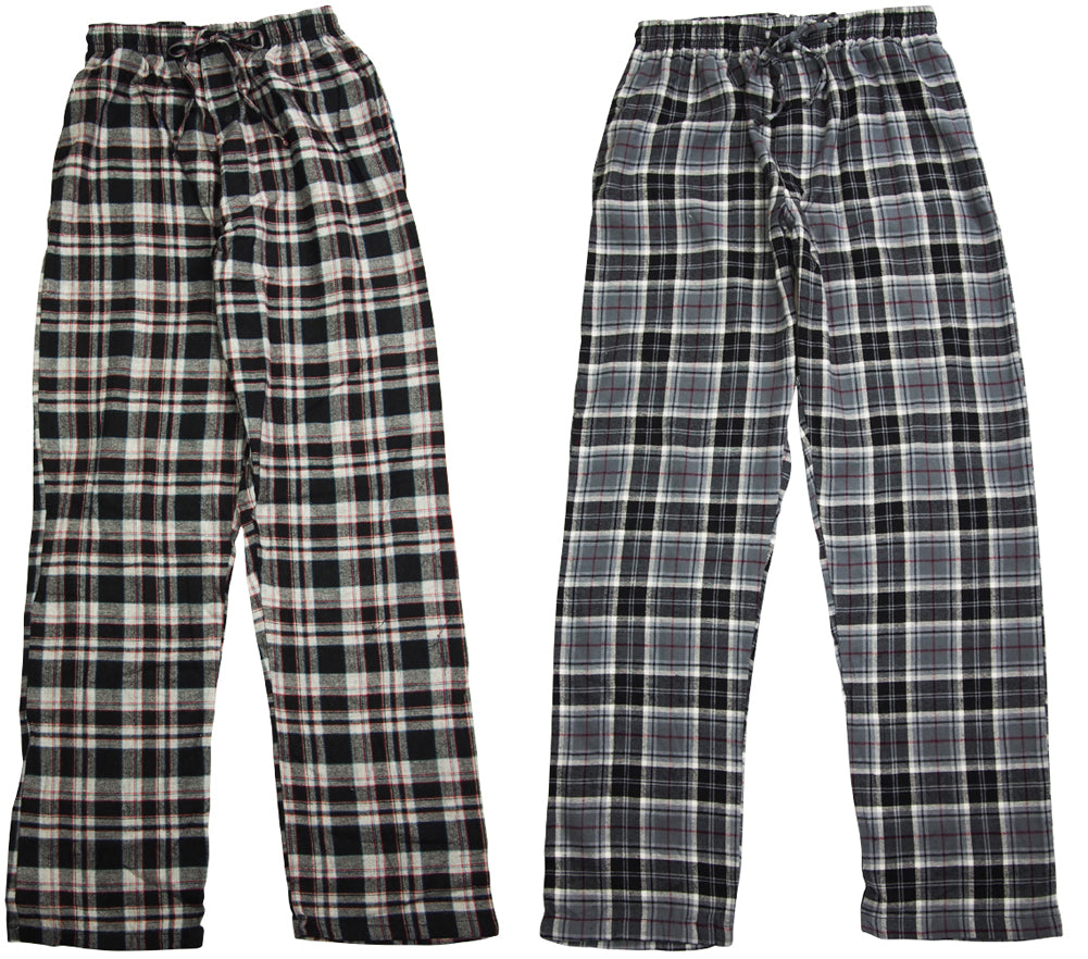 Hanes Men's Lightweight Yarn Dyed Flannel Sleep Pajama Lounge Pants for Men-0