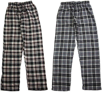 Hanes Men's Lightweight Yarn Dyed Flannel Sleep Pajama Lounge Pants for Men-0