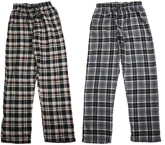 Hanes Men's Lightweight Yarn Dyed Flannel Sleep Pajama Lounge Pants for Men-0