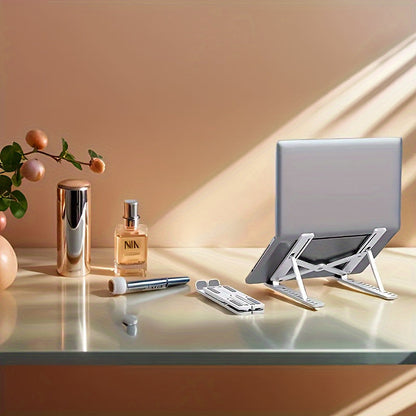 Adjustable Laptop Stand Foldable Desk Riser-1