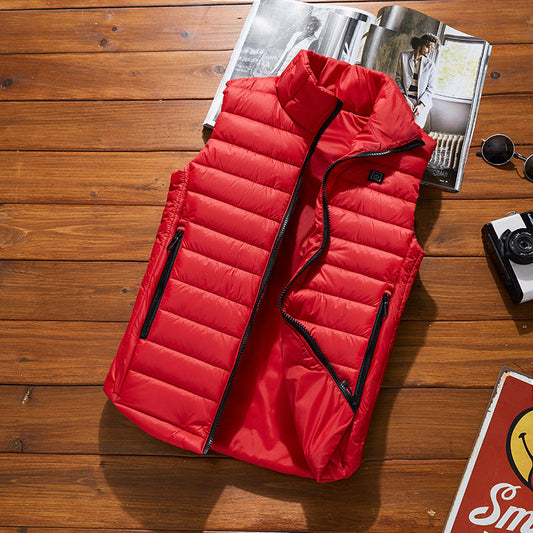 Lightweight Heated Golf Vest with Battery Pack-0