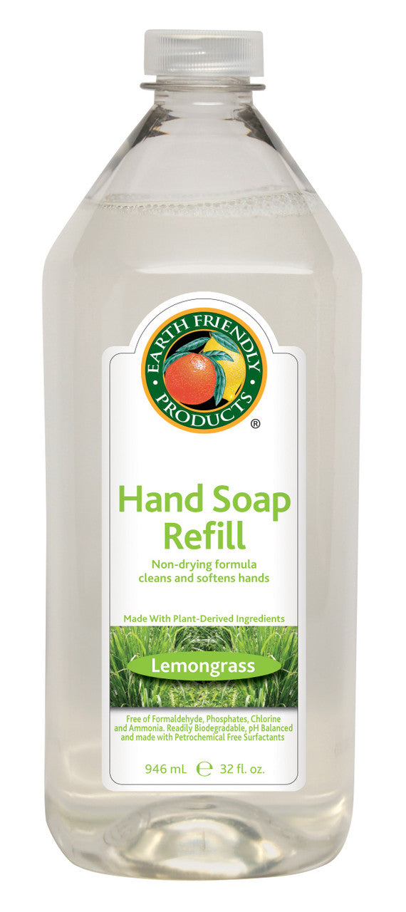 Earth Friendly Liquid Hand Soap Refill Lemongrass (6x32OZ )-0