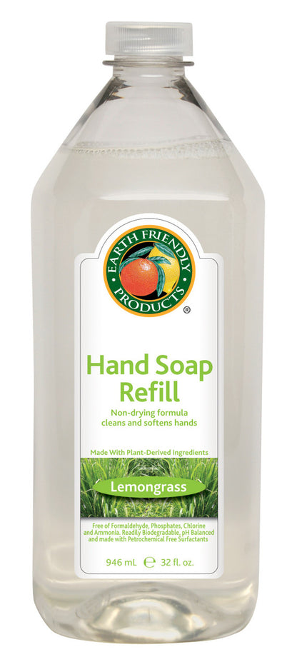 Earth Friendly Liquid Hand Soap Refill Lemongrass (6x32OZ )-0