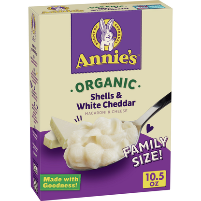 Annie's Shells & Cheddar Family Size (6x10.5 Oz)-0