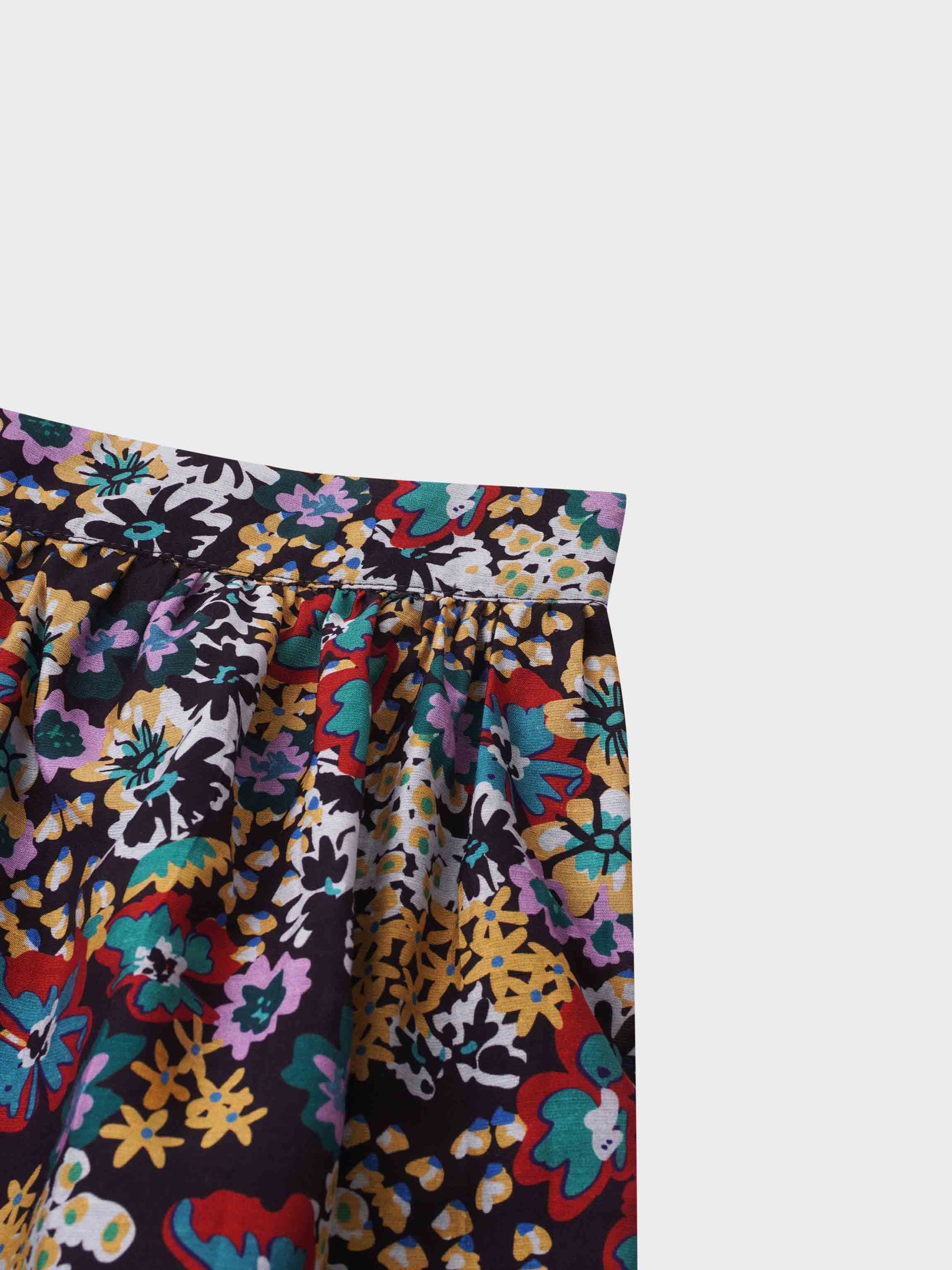 Layered Skirt-Bold Floral-4