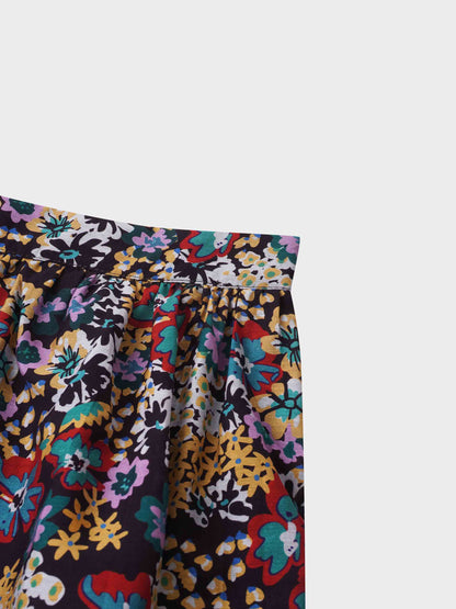 Layered Skirt-Bold Floral-4