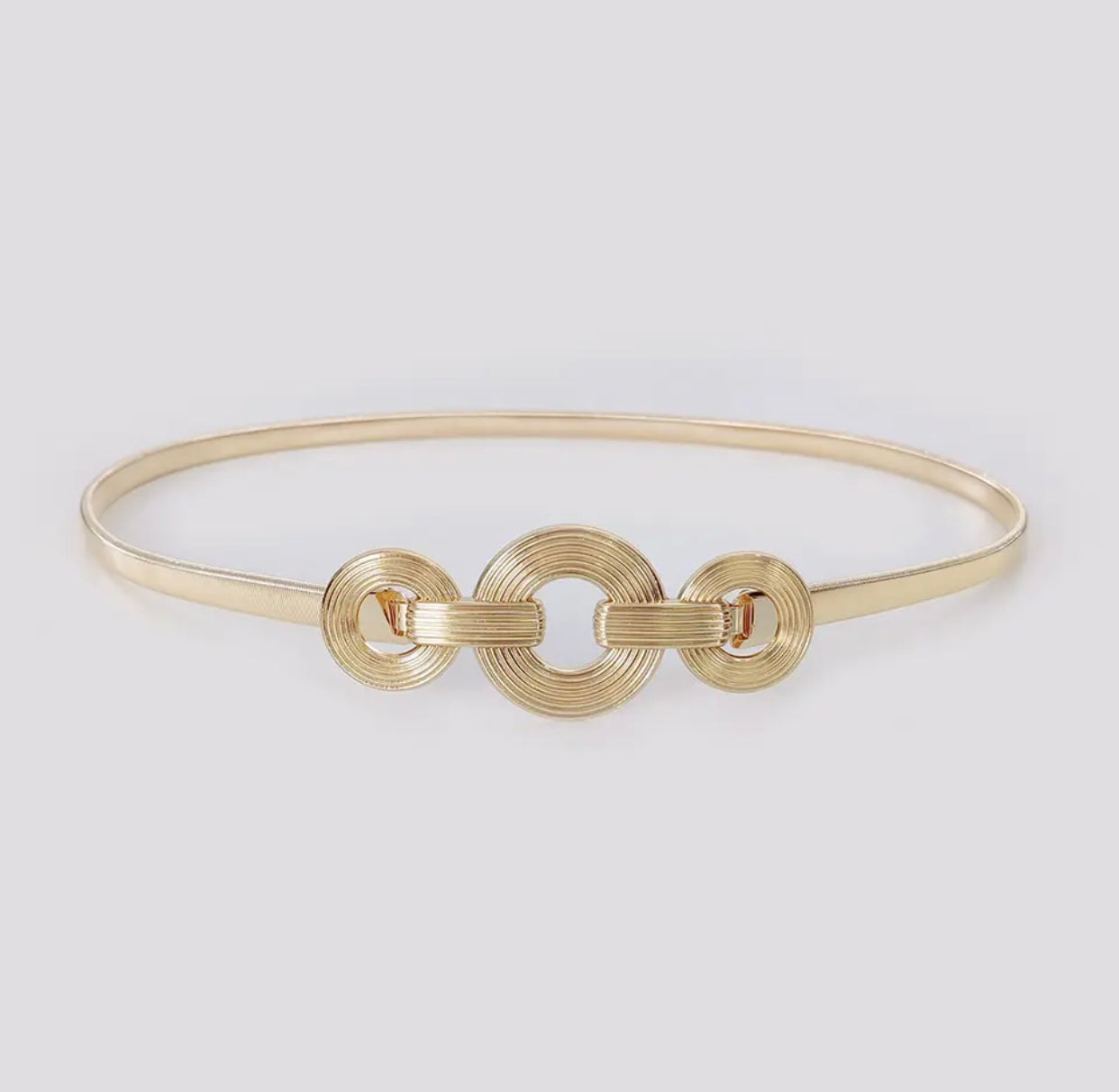 3 Ring Elastic Metal Belt-1