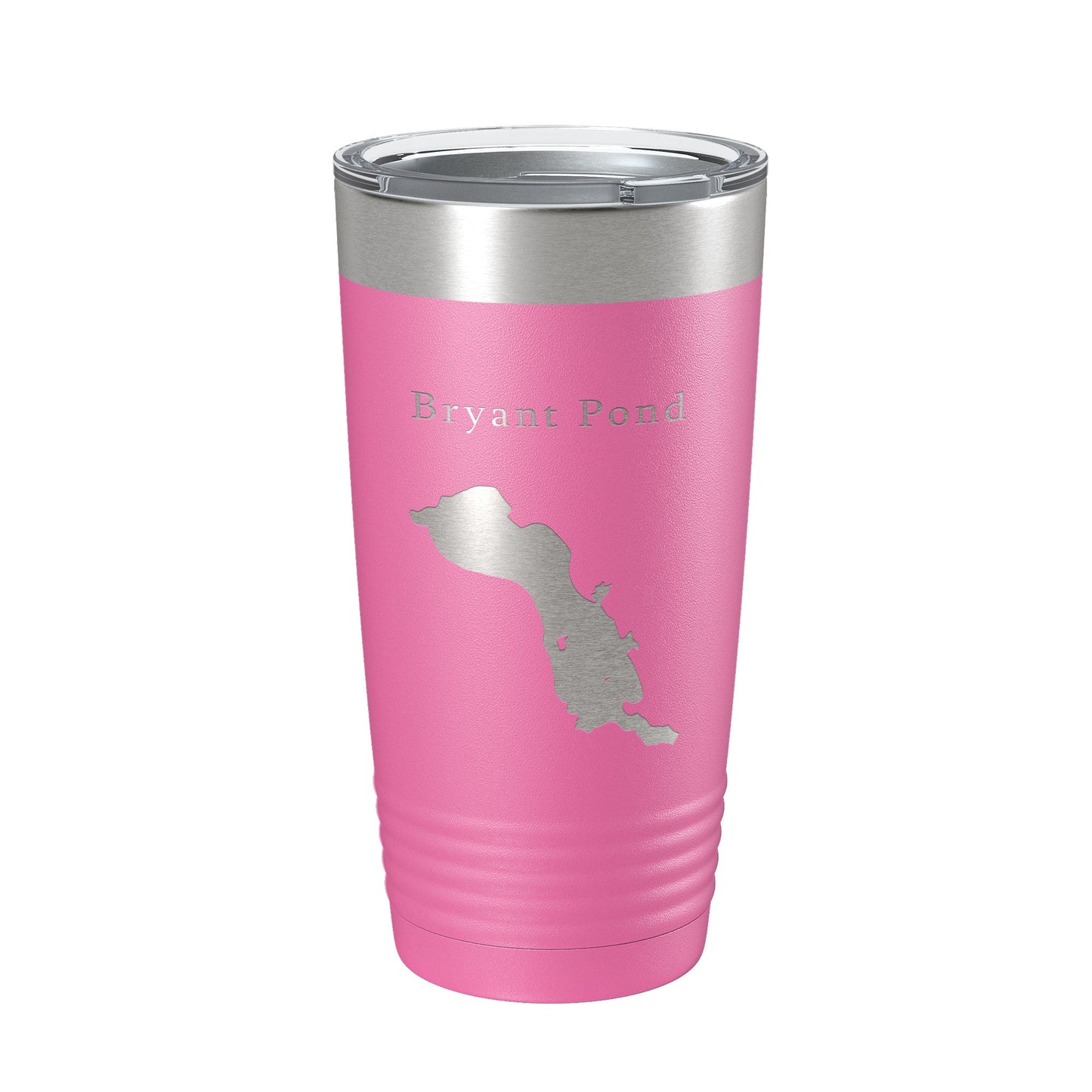 Bryant Pond Lake Christopher Map Tumbler Travel Mug Insulated Laser Engraved Coffee Cup Maine 20 oz-11