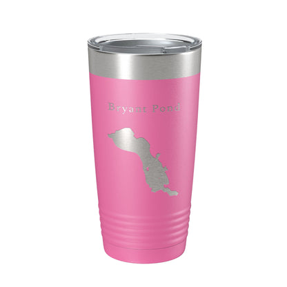 Bryant Pond Lake Christopher Map Tumbler Travel Mug Insulated Laser Engraved Coffee Cup Maine 20 oz-11