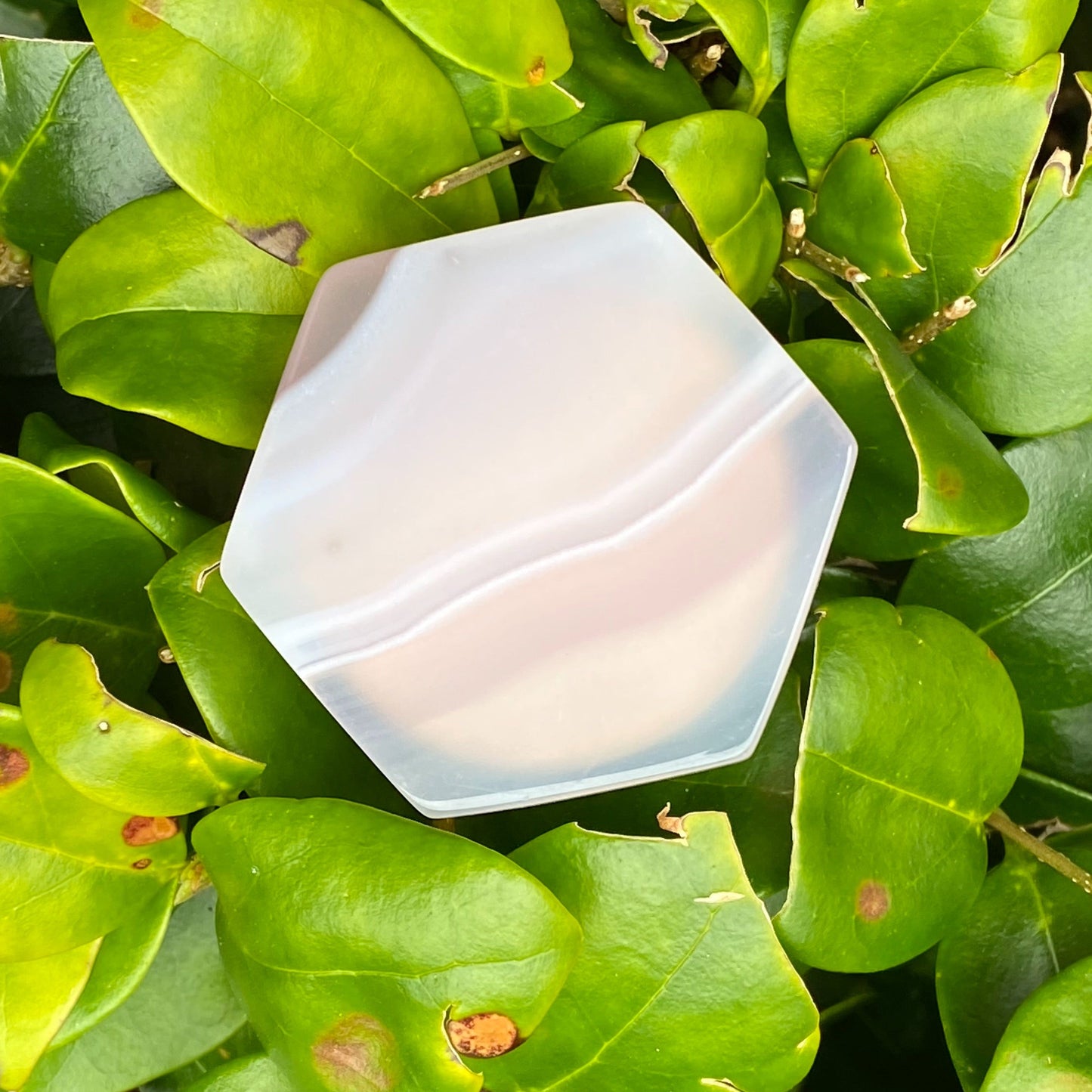 Hexagon Natural Stone Device Grip-4