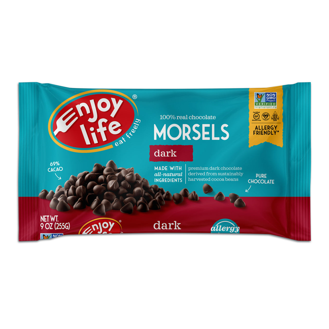 Enjoy Life Chocolate Chips, Dark (12x9 OZ)-0