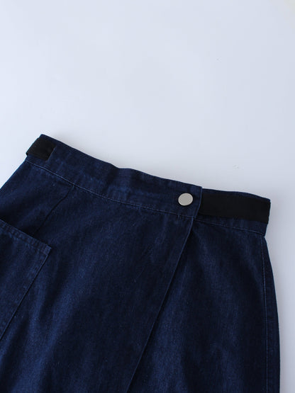 BIG POCKET SKIRT-DENIM-2
