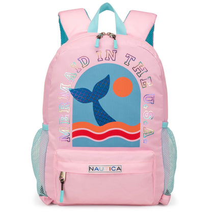 Kids Backpack | 16" Tall | Mermaid Tail-4