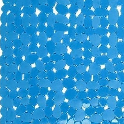 35" Blue Spa Pebbles Non Slip Bathtub Mat-6