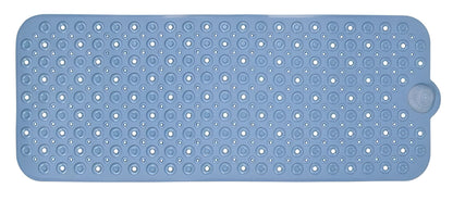 40" Blue Bubbles Non Slip Bathtub Mat-1