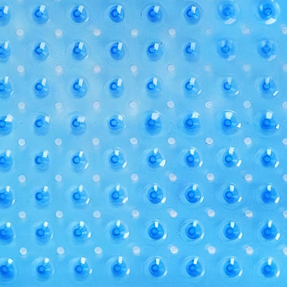 40" Translucent Blue Bubbles Non Slip Bathtub Mat-4